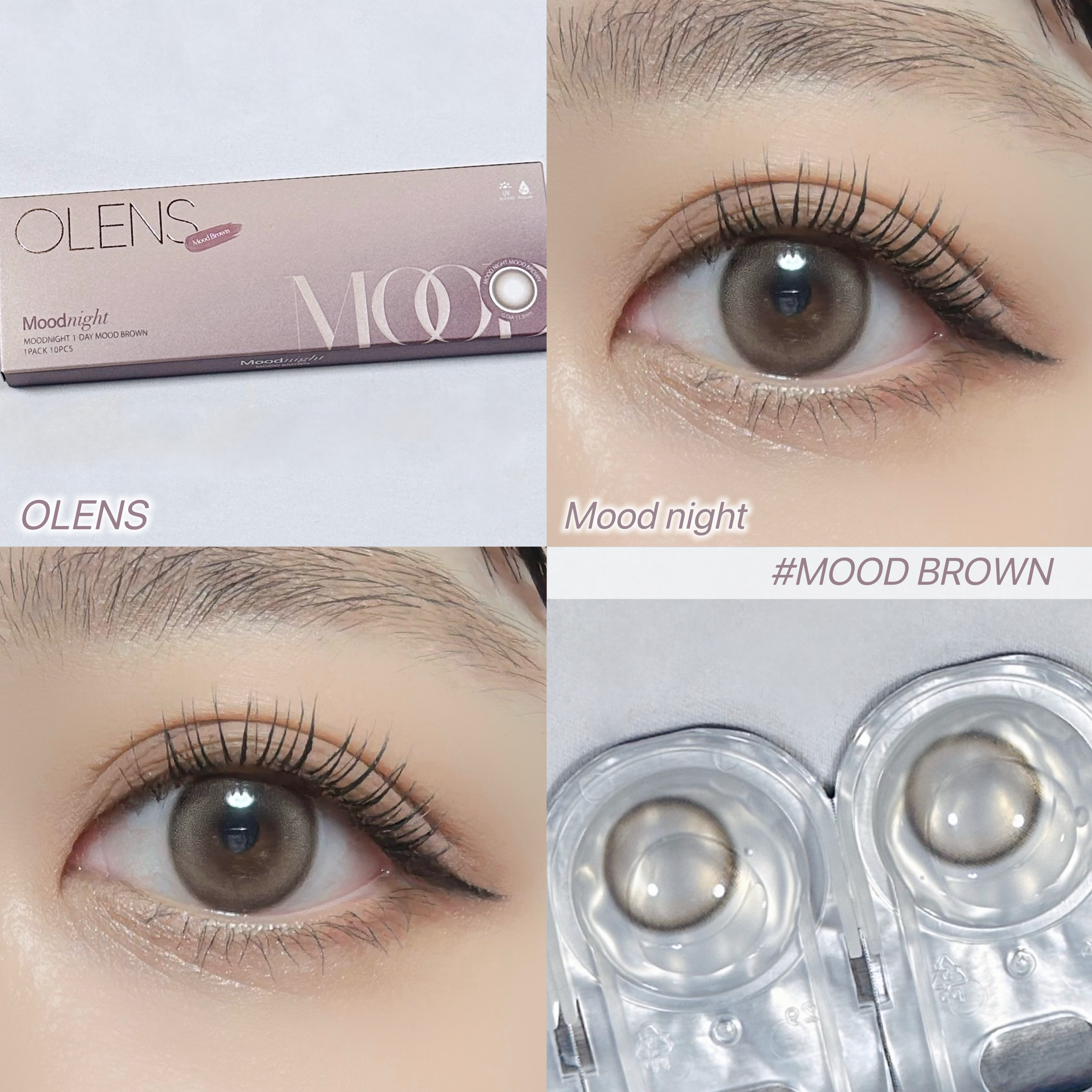 Moodnight 1day/OLENS/ワンデー（１DAY）カラコンを使ったクチコミ（1枚目）