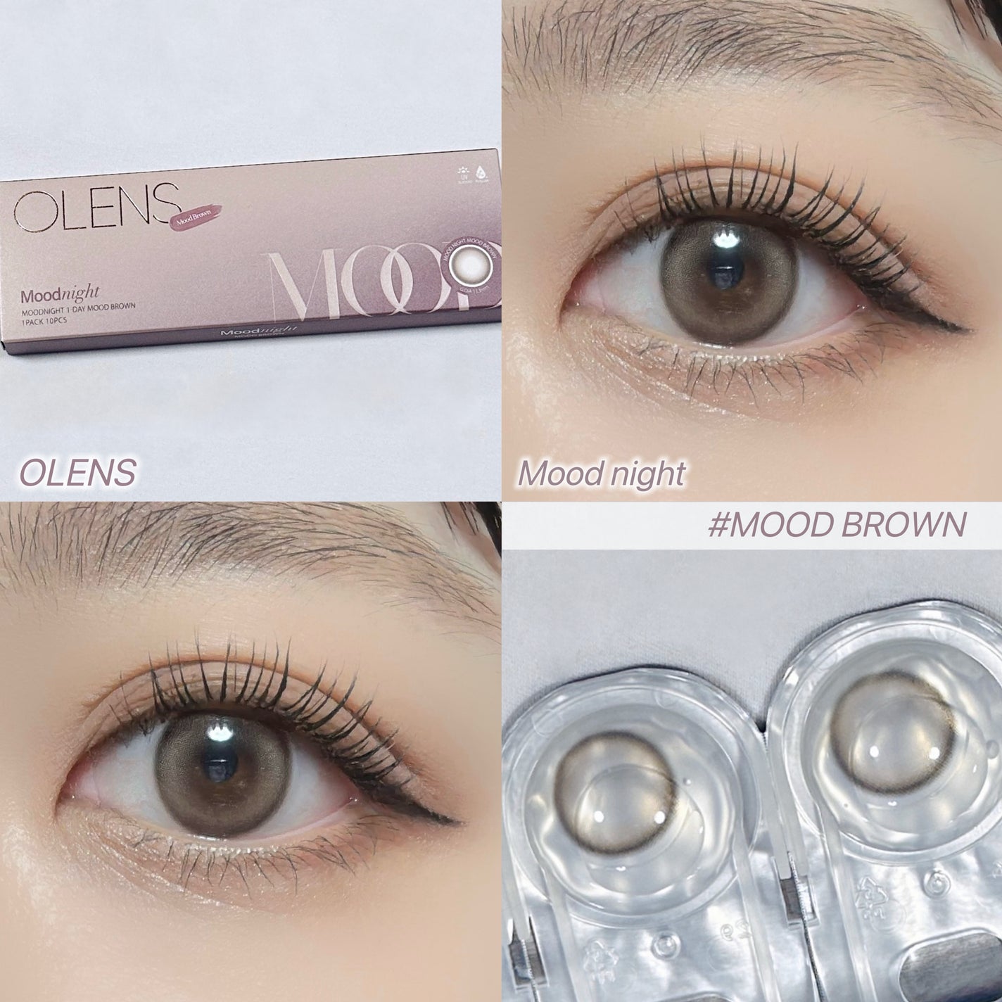 Moodnight 1day/OLENS/カラーコンタクトレンズを使ったクチコミ(1枚目)