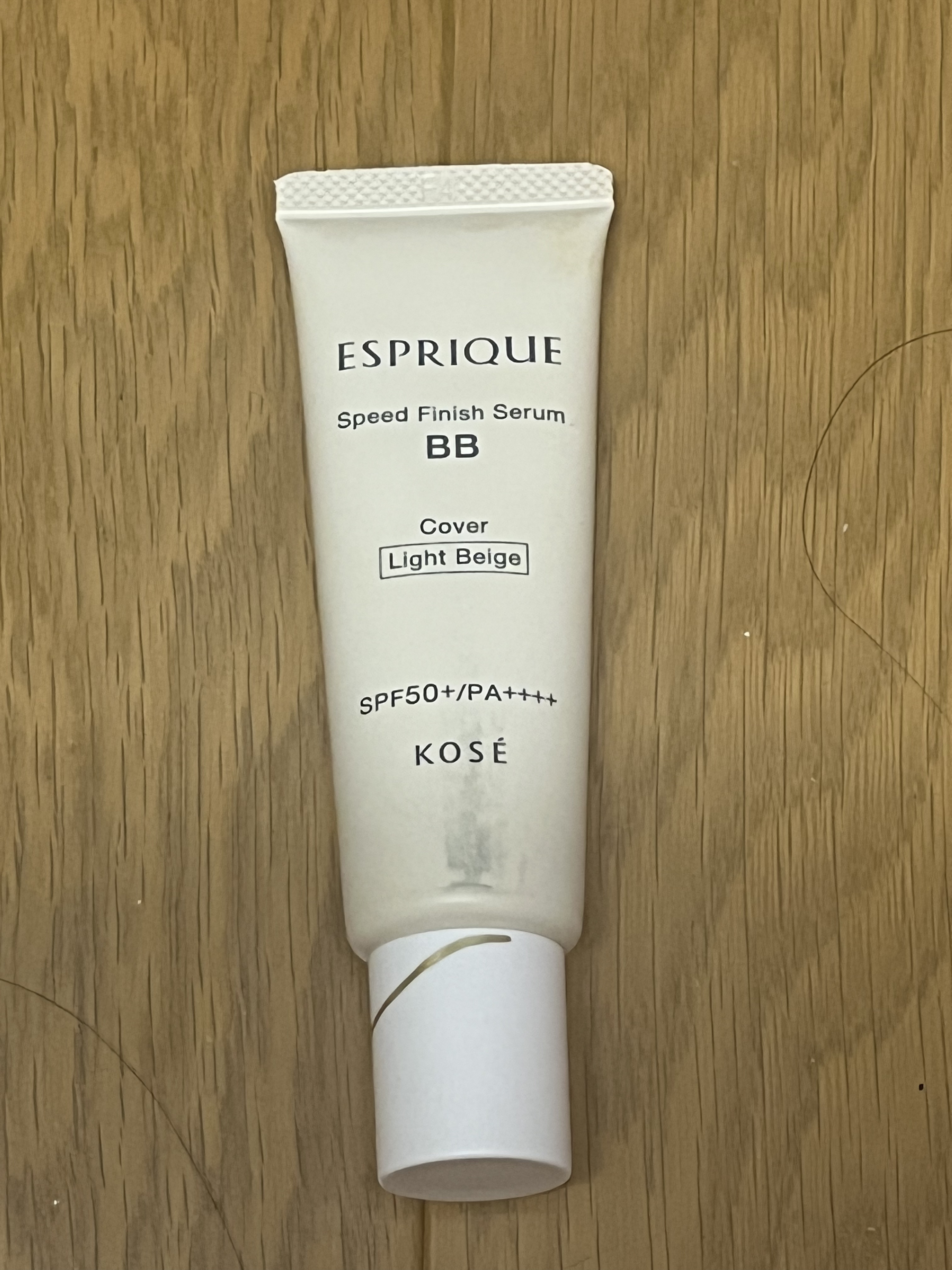 スピードフィニッシュ セラム BB カバー 01 ライトベージュ/ESPRIQUE/BBクリームを使ったクチコミ（1枚目）
