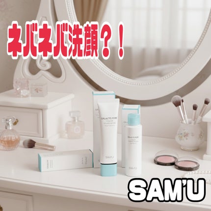 サミュ ガラクトポア チューイー パウダーウォッシュ/SAM'U/洗顔パウダーを使ったクチコミ(1枚目)