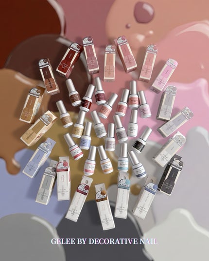 Gelée by Decorative Nail / ãžã§ãªãŒãã€ãã³ã©ãã£ããã€ã«/SHOBIDO/ãžã§ã«ãã€ã«ã䜿ã£ãã¯ãã³ãïŒ1æç®ïŒ