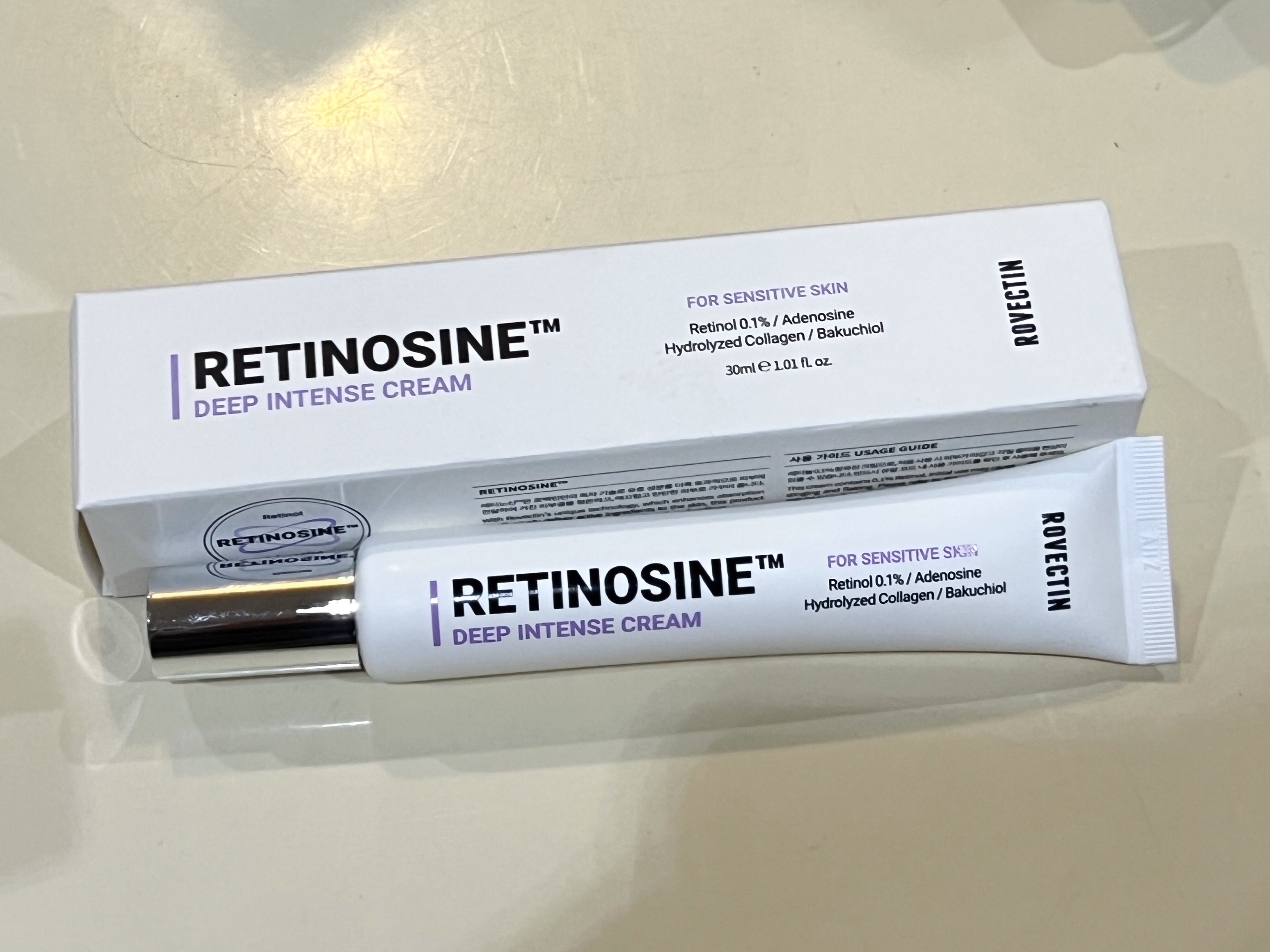 レチノシン　ディープインテンスクリーム/ロベクチン/フェイスクリームを使ったクチコミ（1枚目）