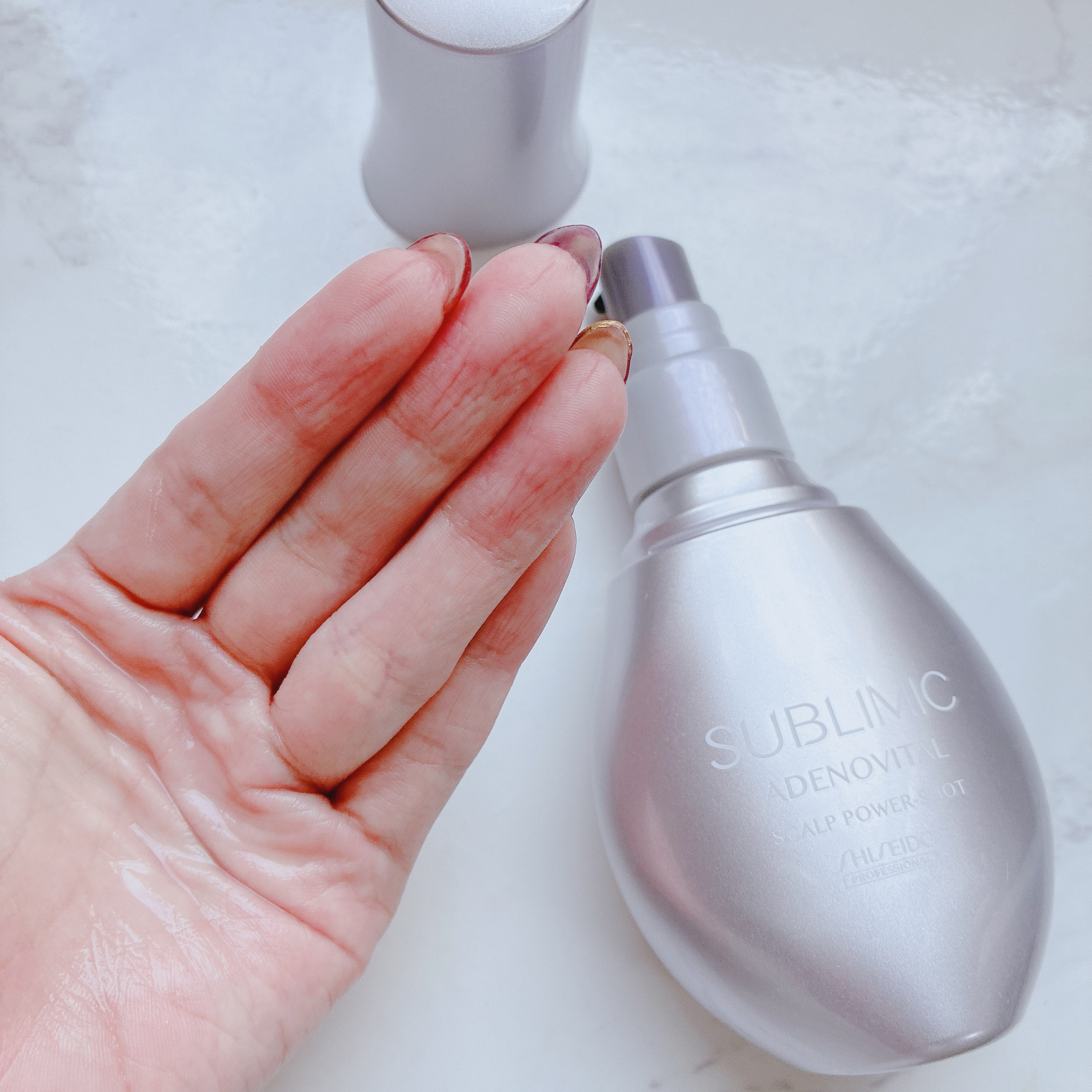 アデノバイタル スカルプ パワーショット/サブリミック/頭皮ローションを使ったクチコミ（3枚目）