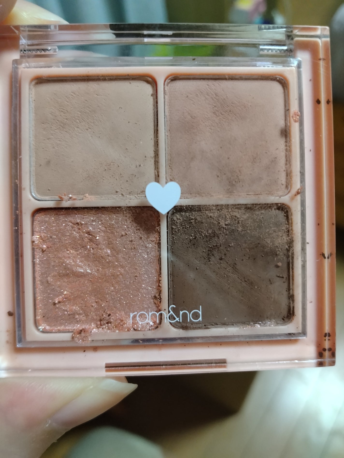 ベターザンアイズ/rom&nd/アイシャドウパレットを使ったクチコミ(1枚目)