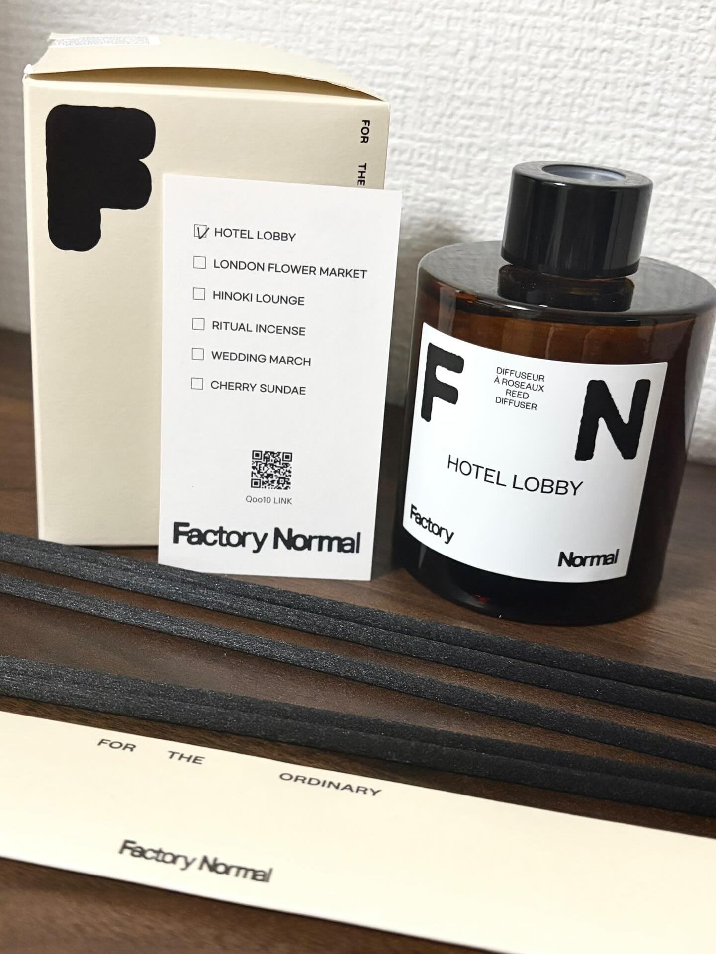 ディフューザー - HOTEL LOBBY/Factory Normal/ルームフレグランスを使ったクチコミ（2枚目）
