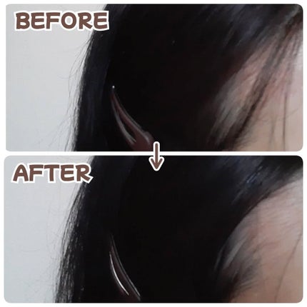 ハイプフィットヘアマスカラ/narka/その他スタイリングを使ったクチコミ(7枚目)