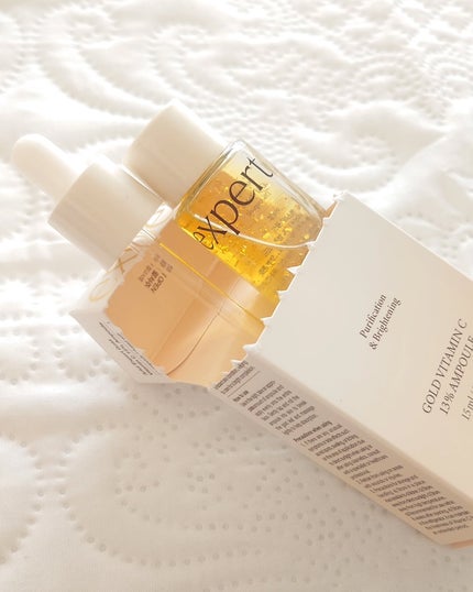 ゴールドビタミンC13%アンプル/Ariul/美容液を使ったクチコミ(5枚目)