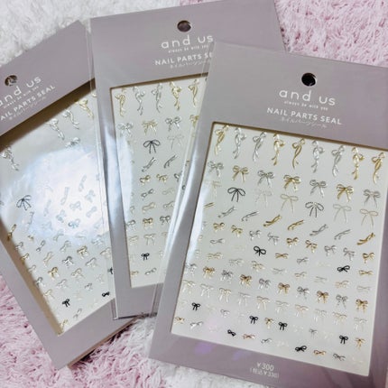 ネイルシール/3COINS/ネイルシールを使ったクチコミ(1枚目)