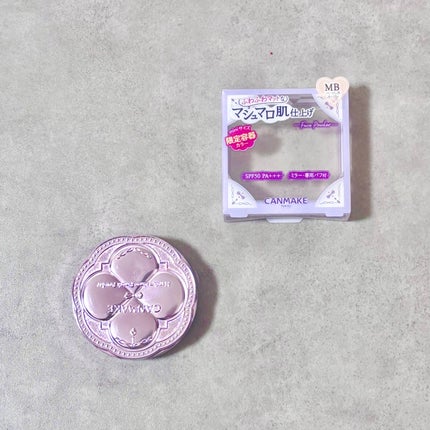 マシュマロフィニッシュパウダー mini/キャンメイク/フェイスパウダーを使ったクチコミ(1枚目)