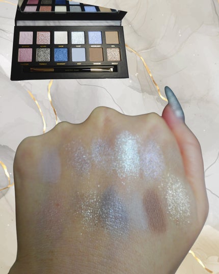 エクスプローラ12色 動物アイシャドウパレット/PERFECT DIARY/アイシャドウパレットを使ったクチコミ(4枚目)