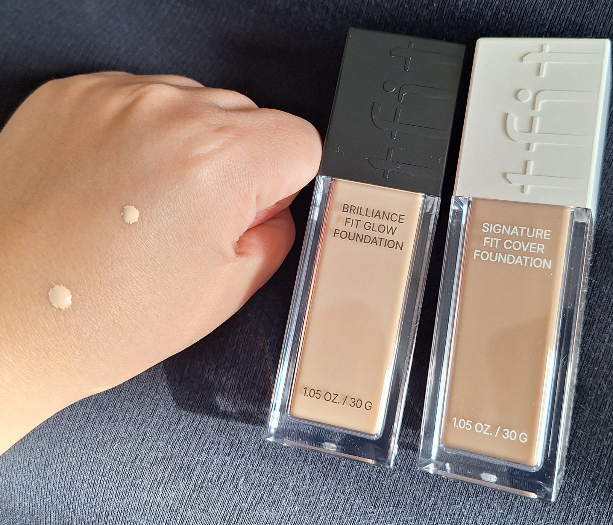 ブリリアンスフィットグローファンデーション/TFIT/リキッドファンデーションを使ったクチコミ（2枚目）