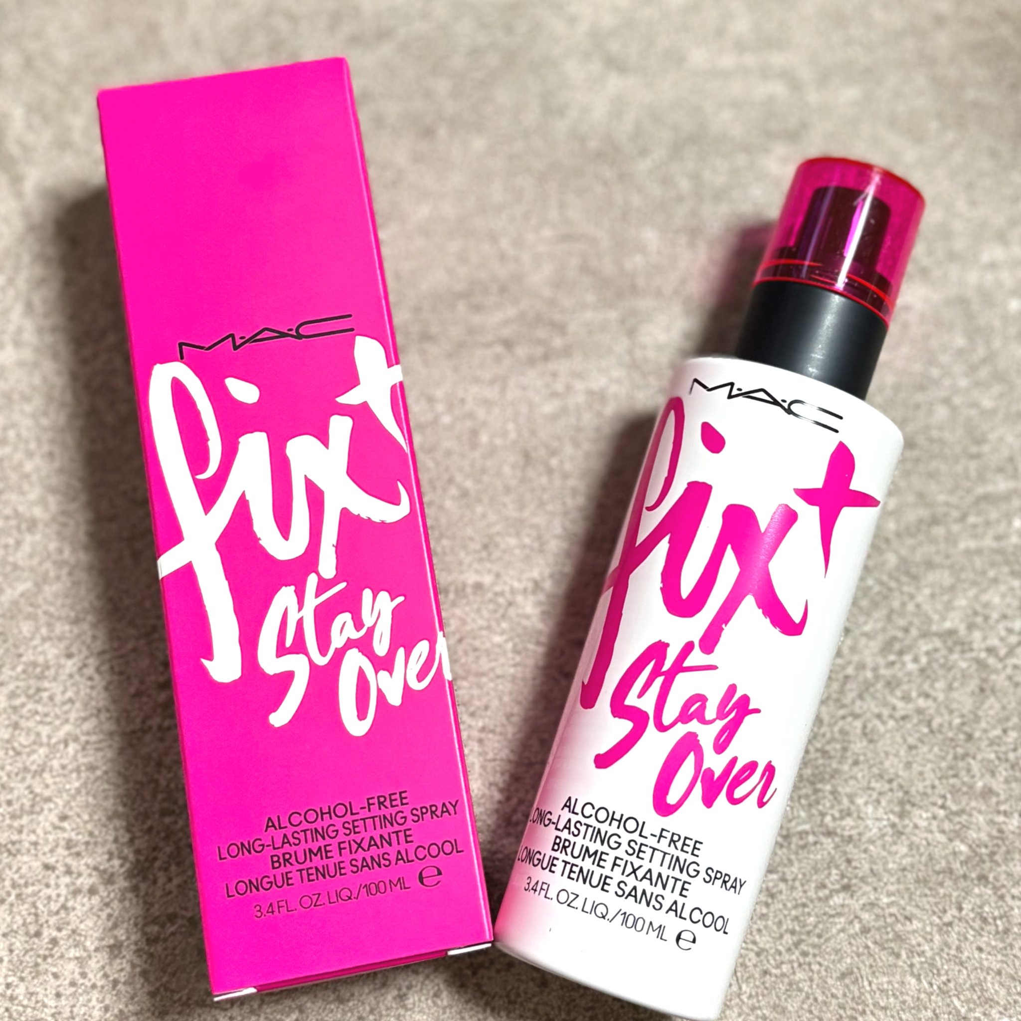 フィックス＋ ステイ オーバー 100ml/M・A・C/ミスト状化粧水を使ったクチコミ（1枚目）