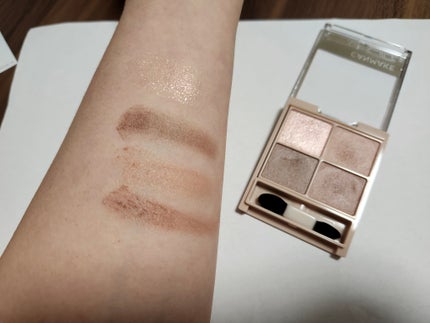 シルキースフレアイズ(マットタイプ)/キャンメイク/アイシャドウパレットを使ったクチコミ(4枚目)