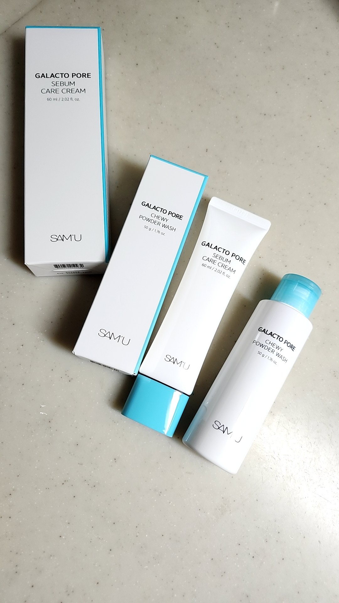 サミュ ガラクトポア チューイー パウダーウォッシュ/SAM'U/洗顔パウダーを使ったクチコミ（1枚目）