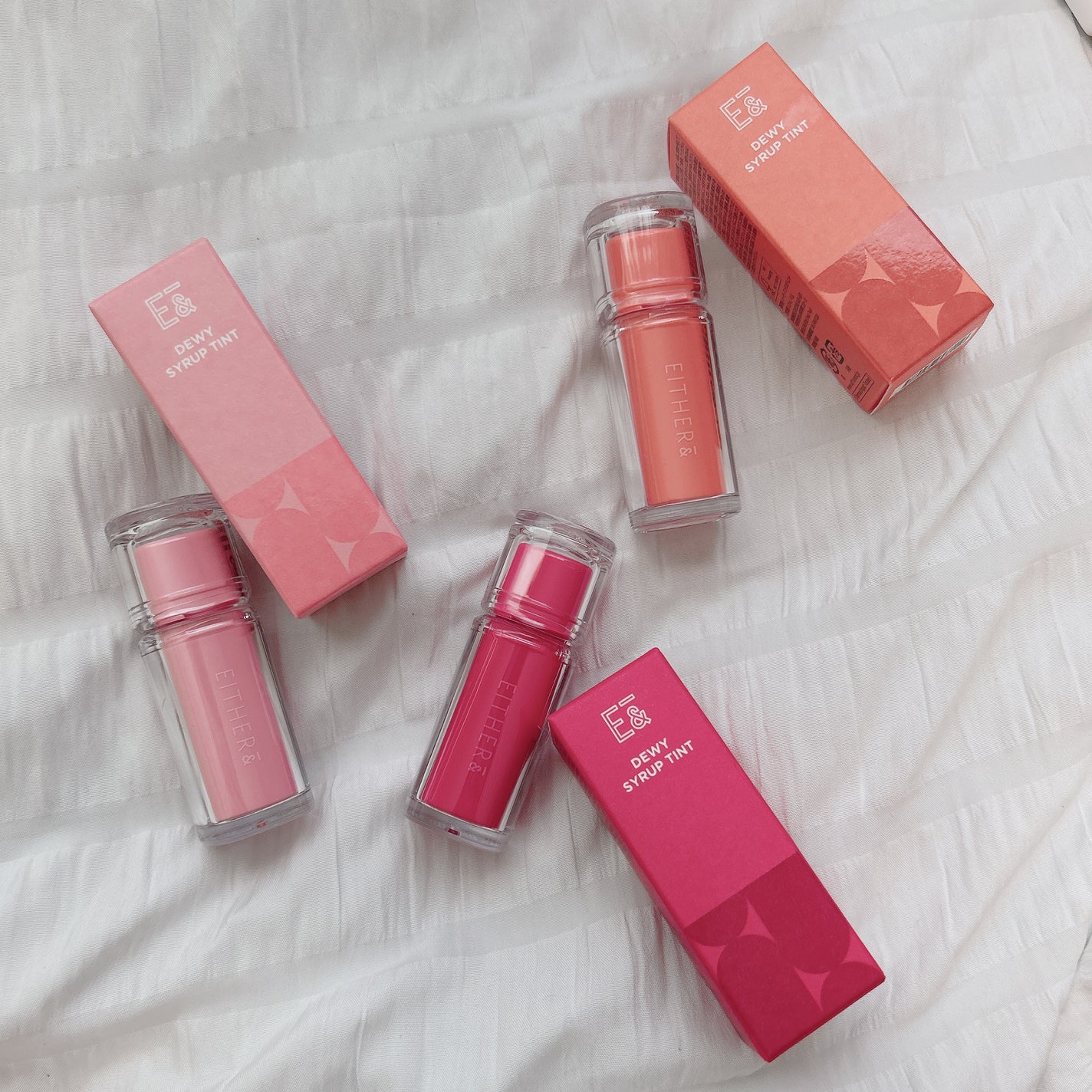 Dewy Syrup Tint/EITHER&/口紅を使ったクチコミ(5枚目)