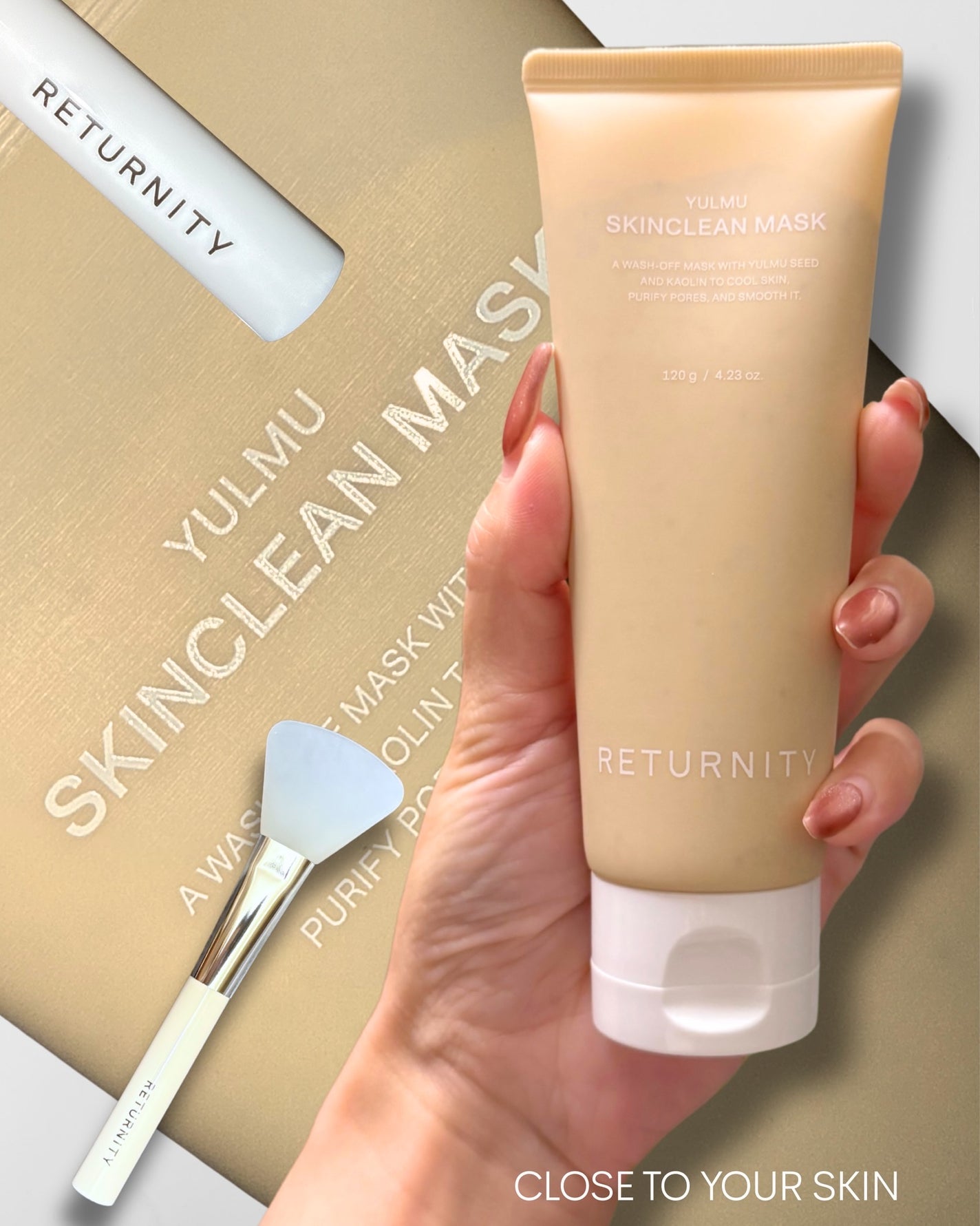 ユルムスキンクリーンパック/RETURNITY/洗い流すパック・マスクを使ったクチコミ(1枚目)