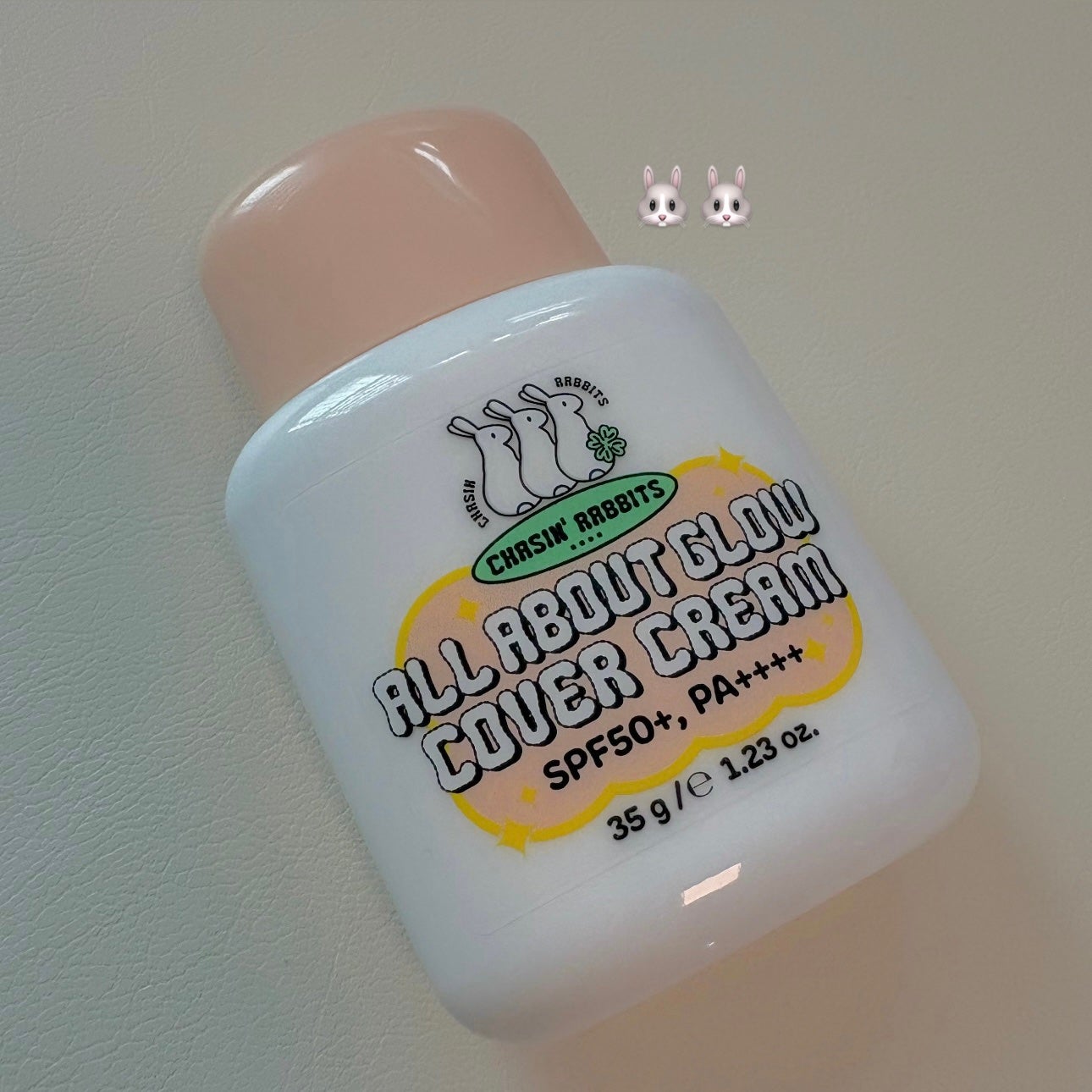 オールアバウトグロウカバークリーム/CHASIN'RABBITS/日焼け止めクリームを使ったクチコミ(1枚目)
