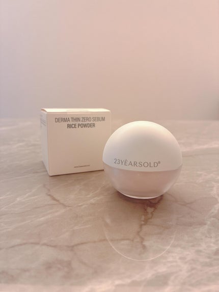 ダーマシンゼロセバムライスパウダー/23years old/ルースパウダーを使ったクチコミ(1枚目)