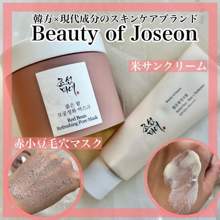 赤小豆毛穴浄化マスク/Beauty of Joseon/その他洗顔料を使ったクチコミ(1枚目)