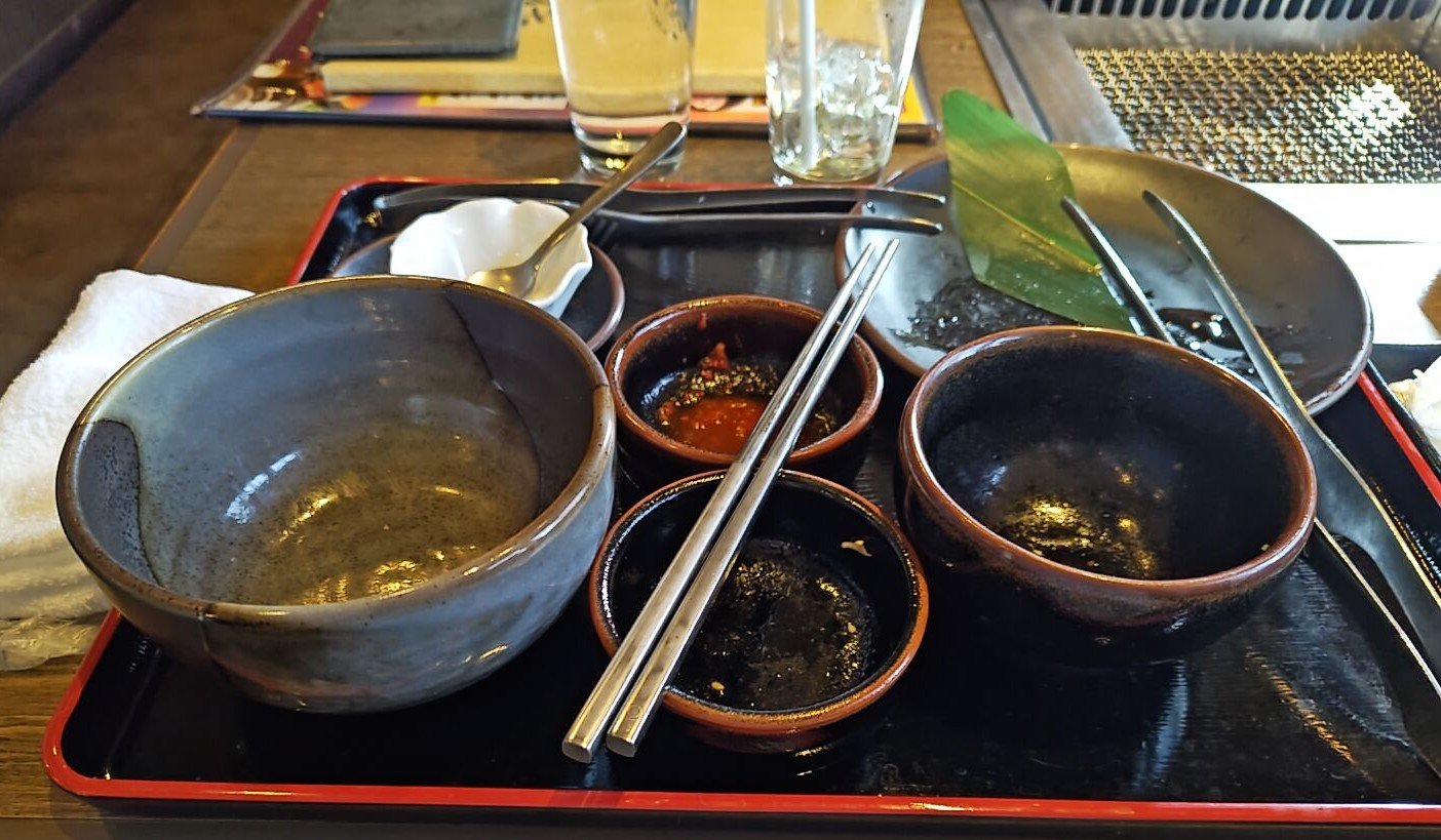 連休最終日📆

オットと焼肉ランチに行ってきました🥩
季節の変わり目、たんと食べて免疫力上げないとね！！

 #あったかおこもり美容 