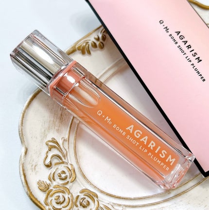 キューミ―ボムショットリッププランパー/AGARISM/リッププランパーを使ったクチコミ(1枚目)