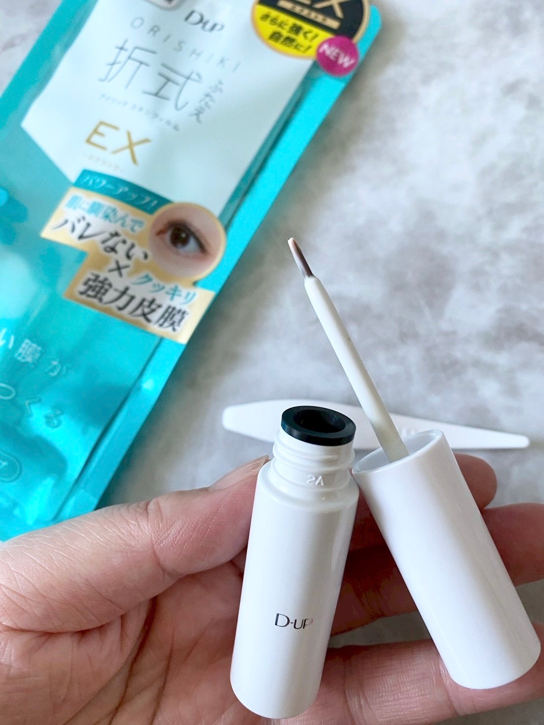 オリシキ アイリッドスキンフィルム EX/D-UP/二重まぶた用アイテムを使ったクチコミ(3枚目)