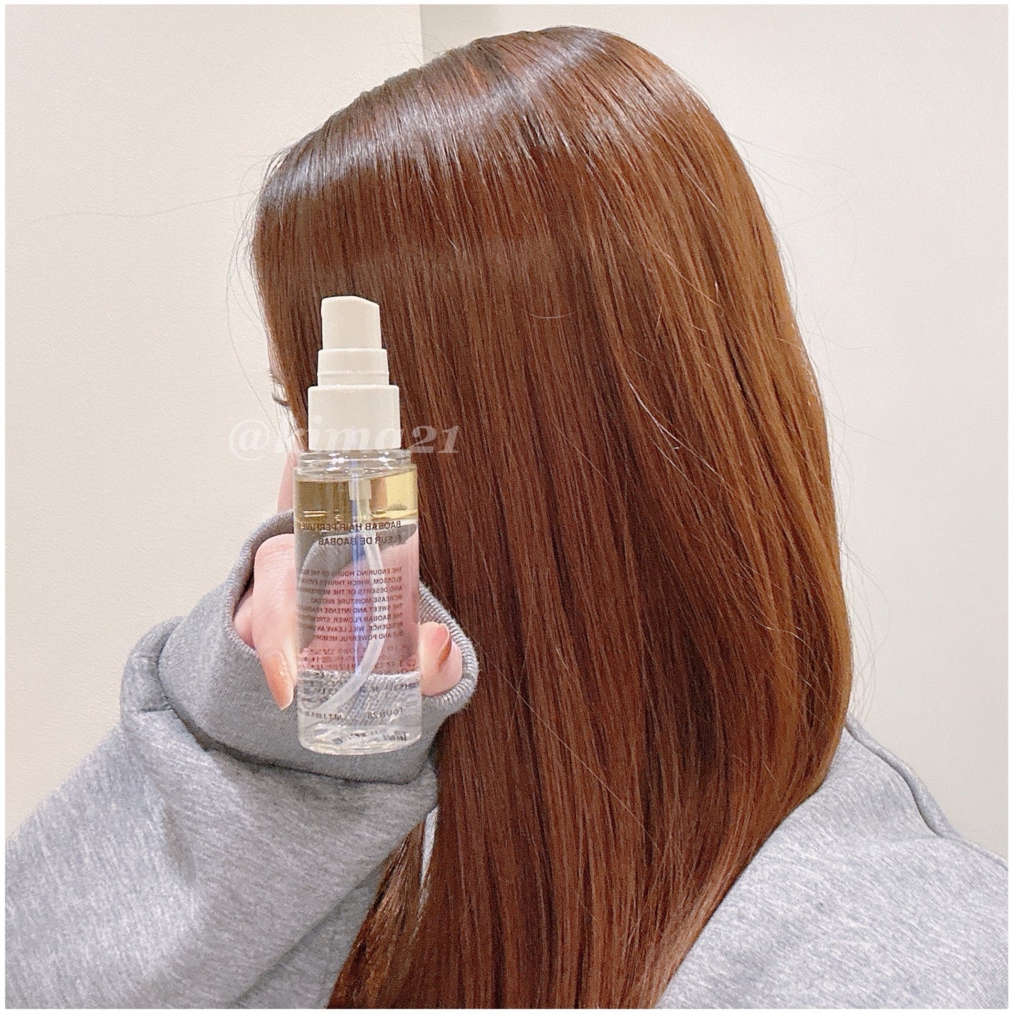 ヘアパフュームミスト バオバブ/TOUN28/ヘアミストを使ったクチコミ(3枚目)