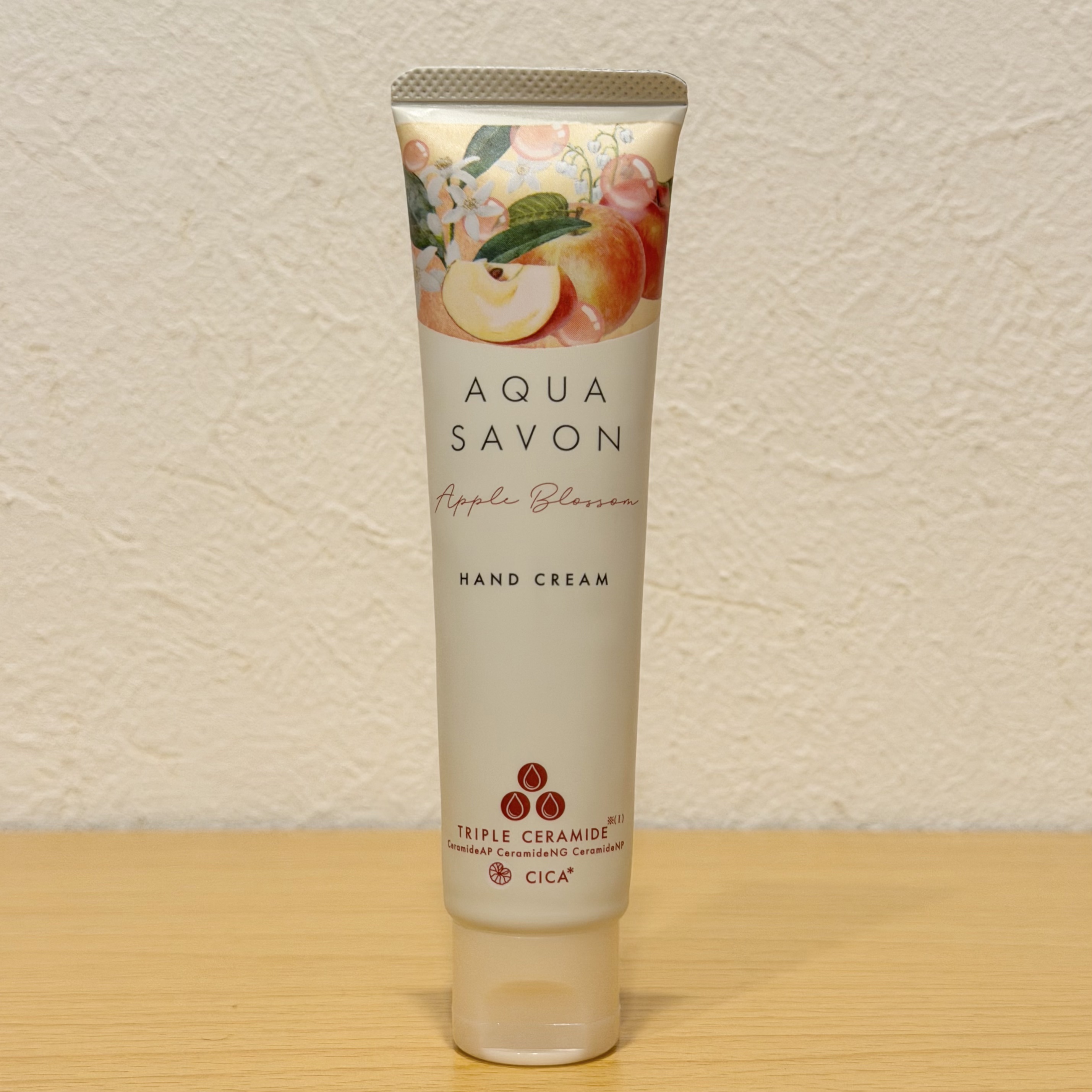 アクア シャボン　ハンドクリーム　アップルブロッサムの香り/アクアシャボン/ハンドクリームを使ったクチコミ（1枚目）