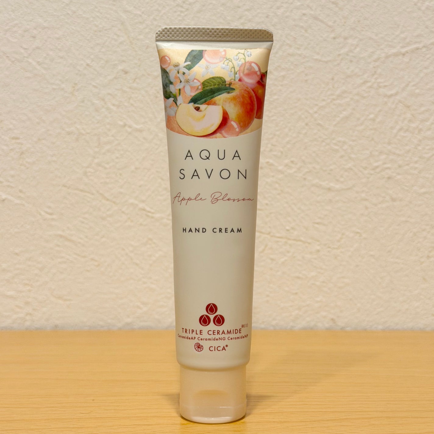 アクア シャボン ハンドクリーム アップルブロッサムの香り/アクアシャボン/ハンドクリームを使ったクチコミ(1枚目)
