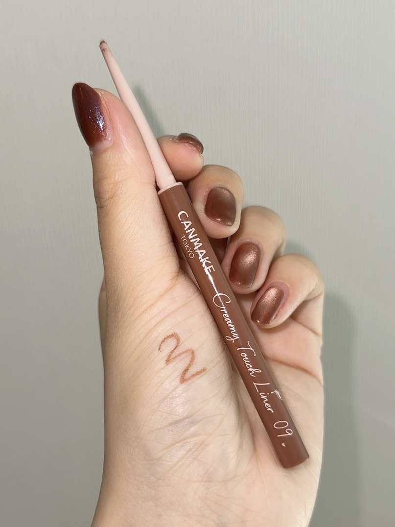 クリーミータッチライナー/キャンメイク/ジェルアイライナーを使ったクチコミ（1枚目）