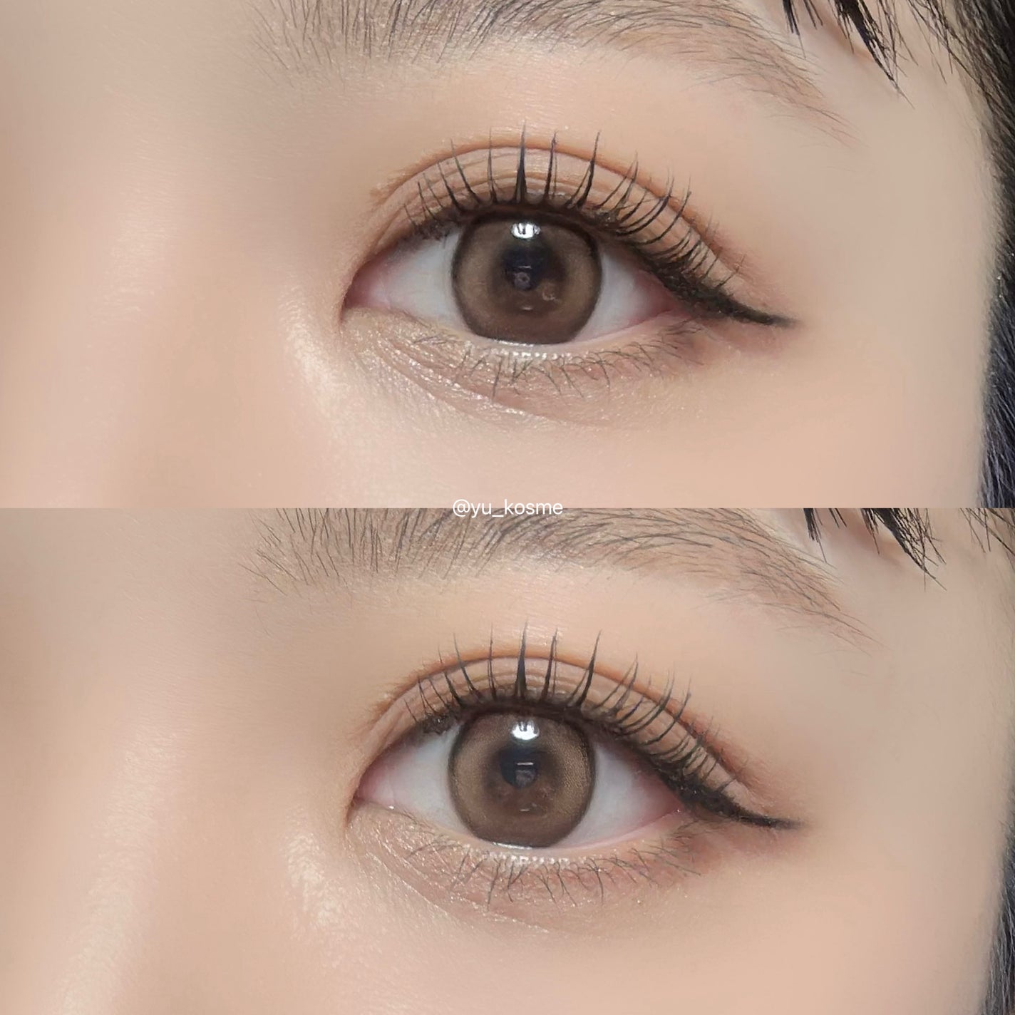 Moodnight 1Month/OLENS/カラーコンタクトレンズを使ったクチコミ(4枚目)