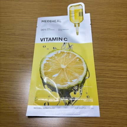 ビタミンC エッセンシャルマスククリアトーニング/MEDIHEAL/シートマスク・パックを使ったクチコミ(1枚目)