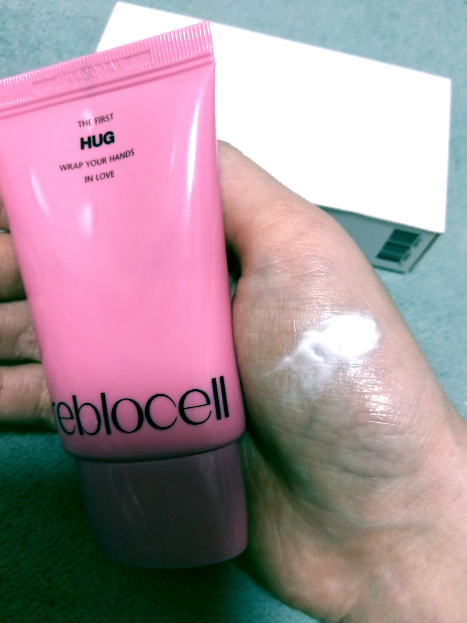 HUG ハンドクリーム/reblocell/ハンドクリームを使ったクチコミ（2枚目）