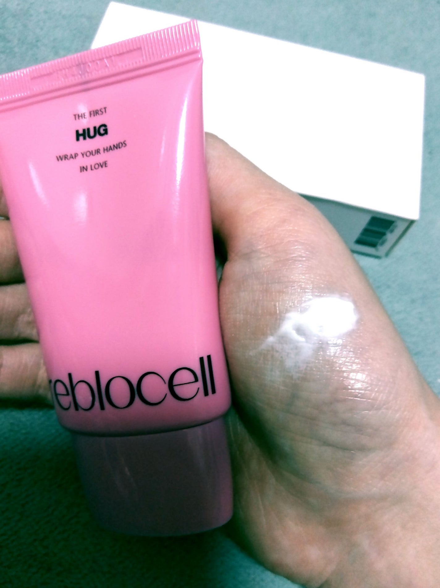 HUG ハンドクリーム/reblocell/ハンドクリームを使ったクチコミ(2枚目)