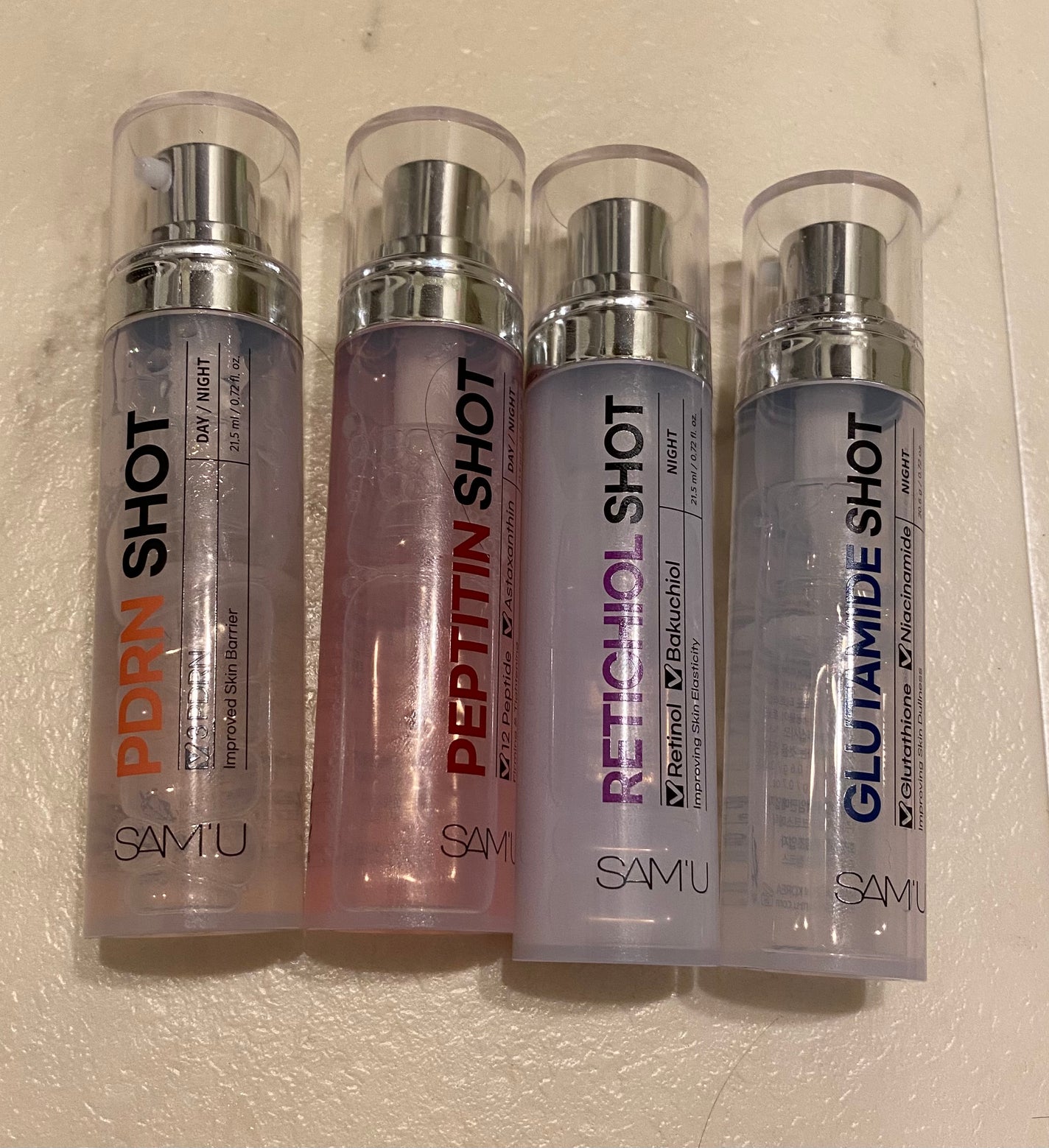 シナジーショットエディション/SAM'U/スキンケアキットを使ったクチコミ(1枚目)