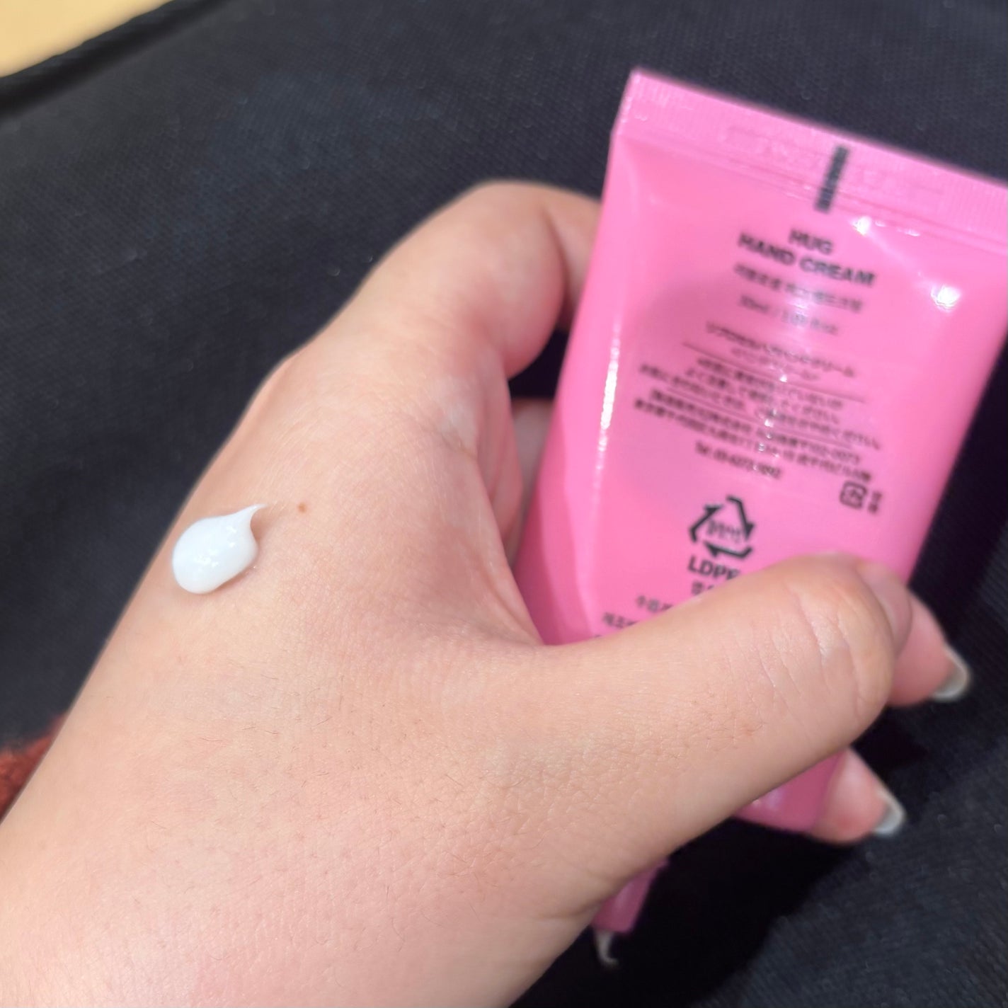 はちわれ on LIPS 「ReblocellのHUGハンドクリームを数日使ってみました!..」(2枚目)