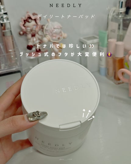 NEEDLY ビタCグロウトーニングアンプルのクチコミ「個人的にずーーっと気になってた韓国のスキンケアブランド、NEEDLY🫶.⋆
今回定番人気のトナ.....」(2枚目)