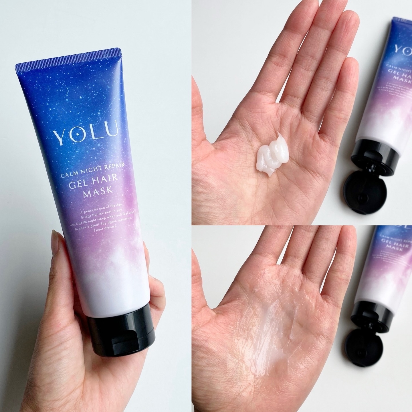 ヨル　カームナイトリペアヘアオイル/YOLU/ヘアオイルを使ったクチコミ（2枚目）