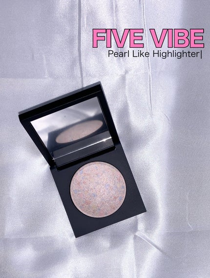 パールライクハイライター/FIVE VIBE/パウダーハイライトを使ったクチコミ(1枚目)