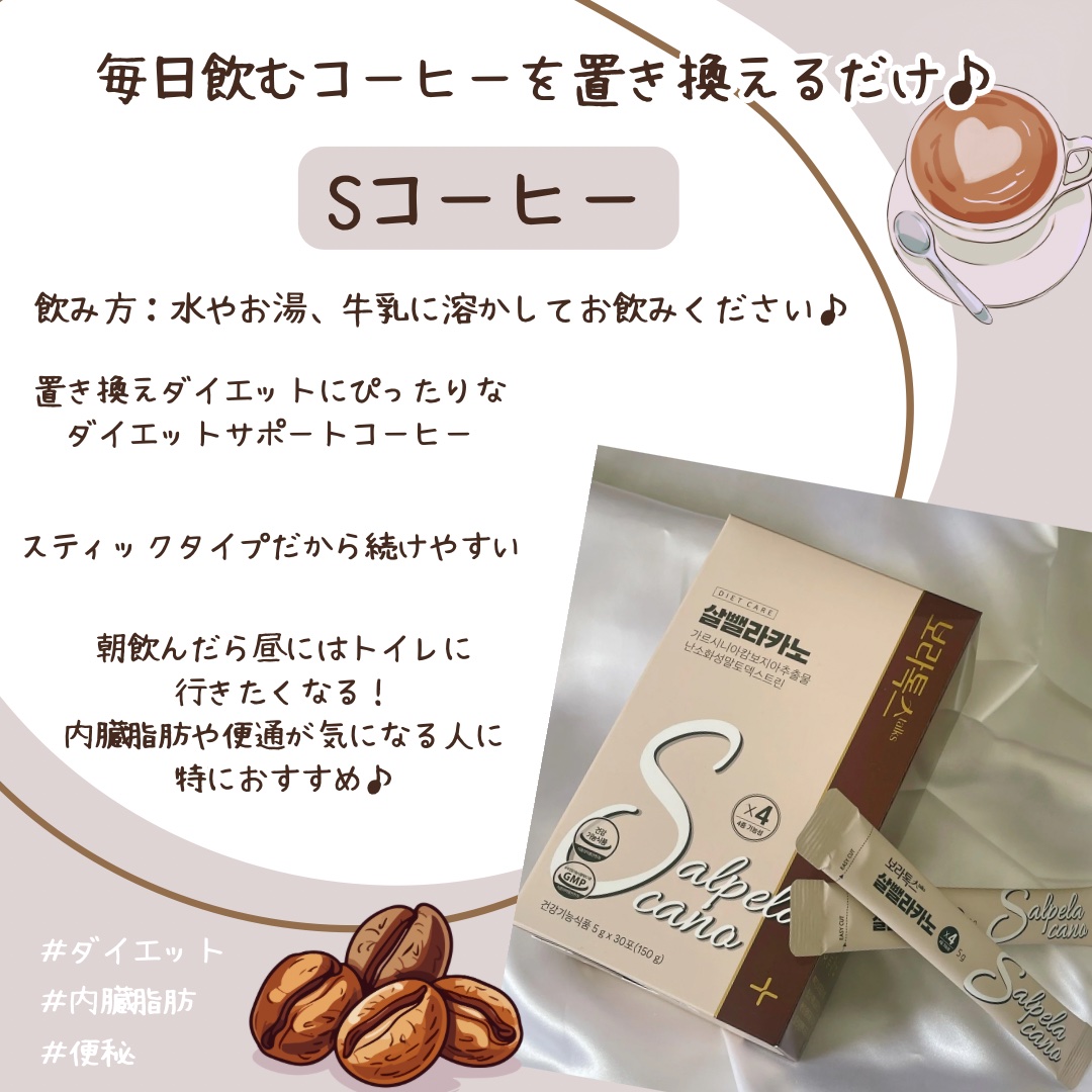 ダイエットSコーヒー/PRUMWELLNESS/ドリンクを使ったクチコミ（2枚目）