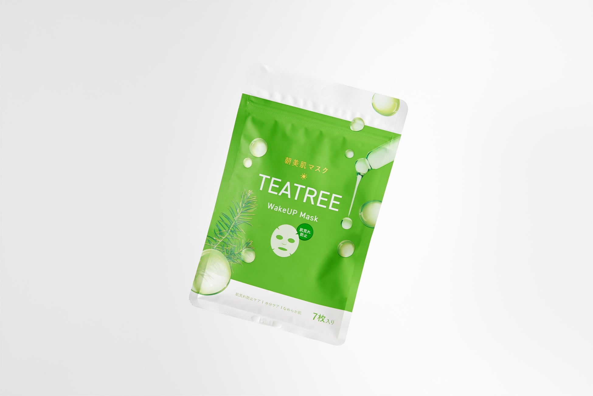 hada to kokoro ティーツリー ウェイクアップ マスク