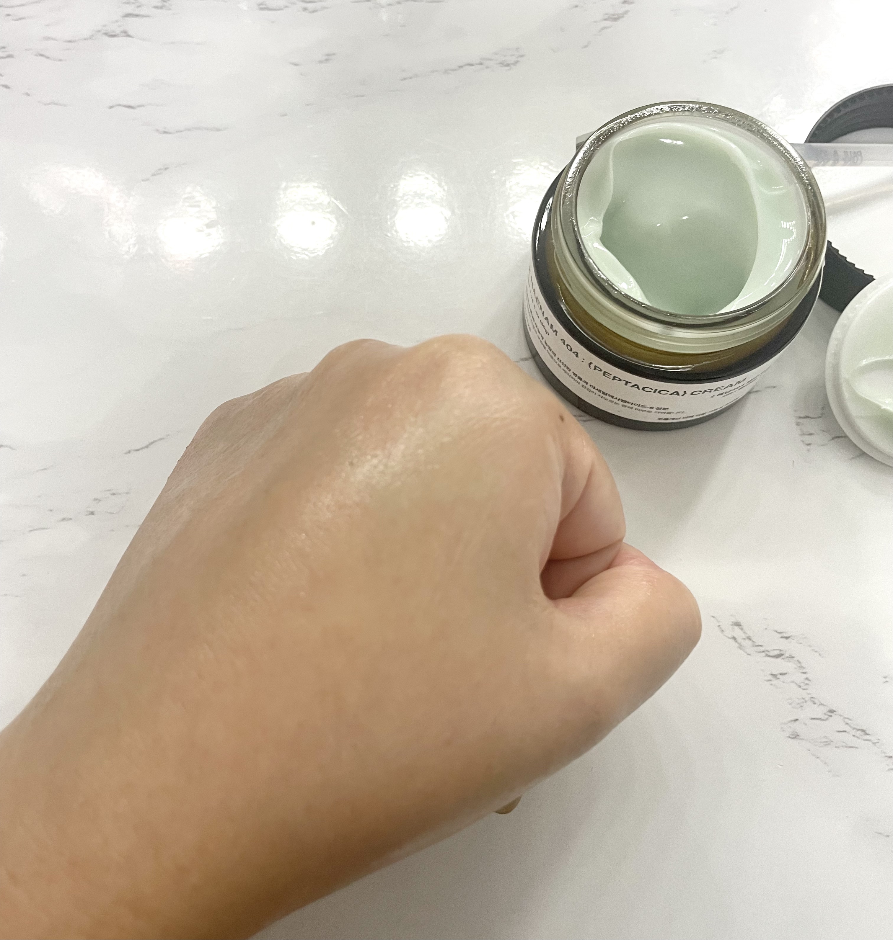 へナム404ペプタシカクリーム/TOUN28/フェイスクリームを使ったクチコミ（3枚目）