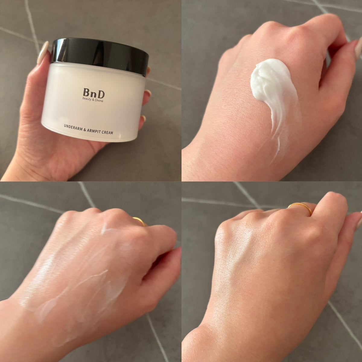 BnDアンダーアームクリーム(ボディクリーム)/BnD/デリケートゾーンケアを使ったクチコミ（2枚目）