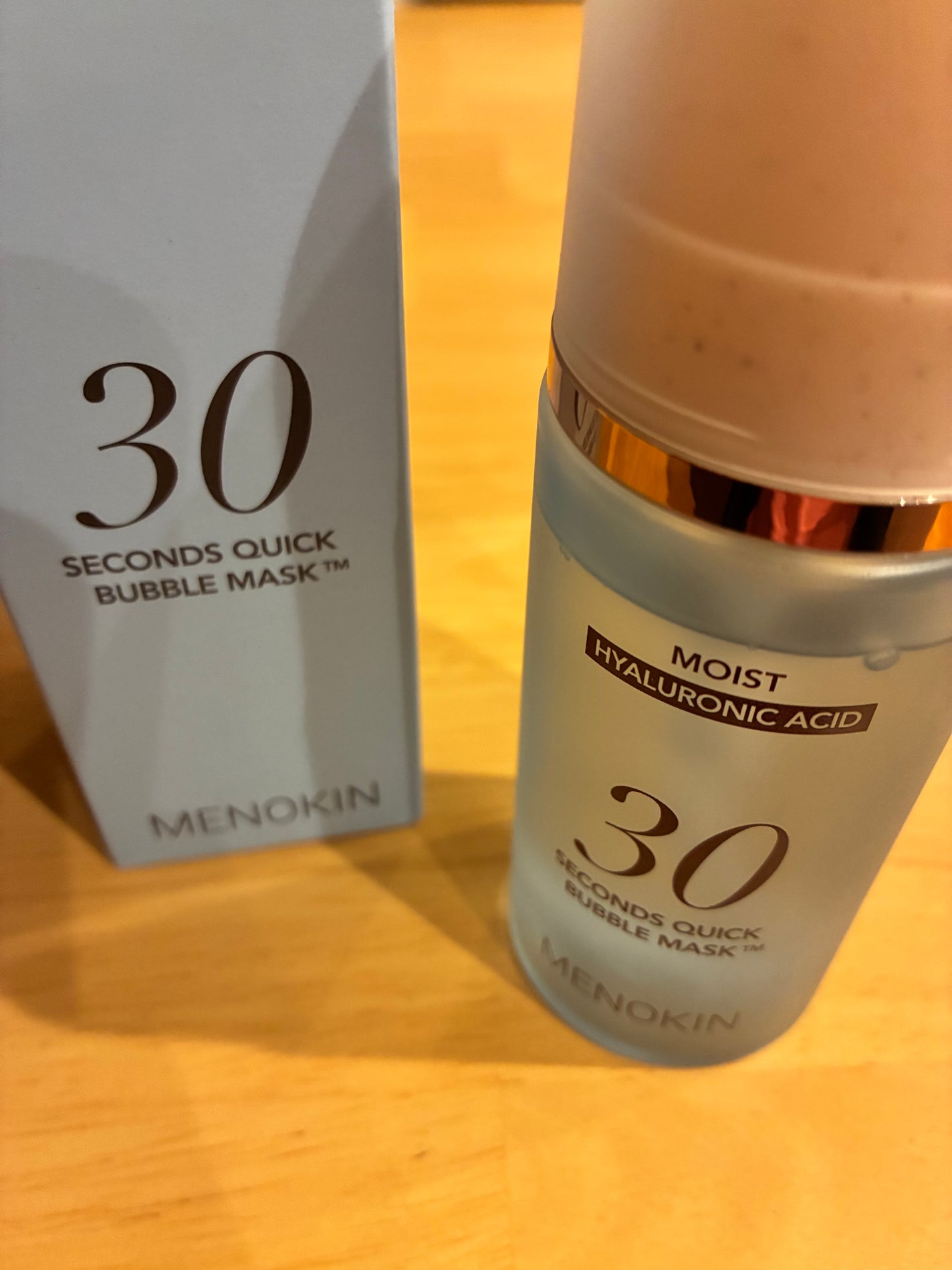 30秒クイックバブルマスク95ml モイスト/MENOKIN/シートマスク・パックを使ったクチコミ(1枚目)