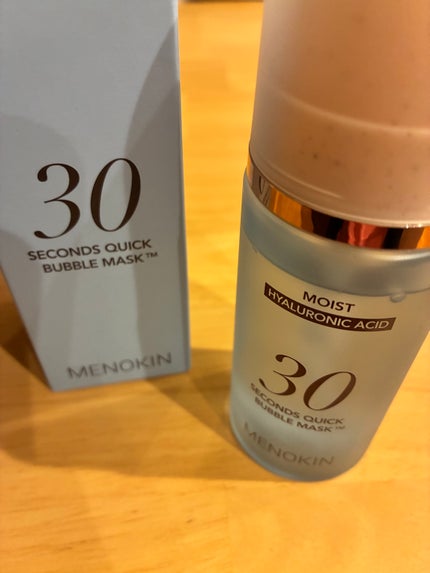 30秒クイックバブルマスク95ml モイスト/MENOKIN/シートマスク・パックを使ったクチコミ(1枚目)