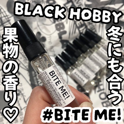 EAU DE PARFUM/BLACKHOBBY/éŠæ°Ž(ã¬ãã£ãŒã¹)ã䜿ã£ãã¯ãã³ãïŒ1æç®ïŒ