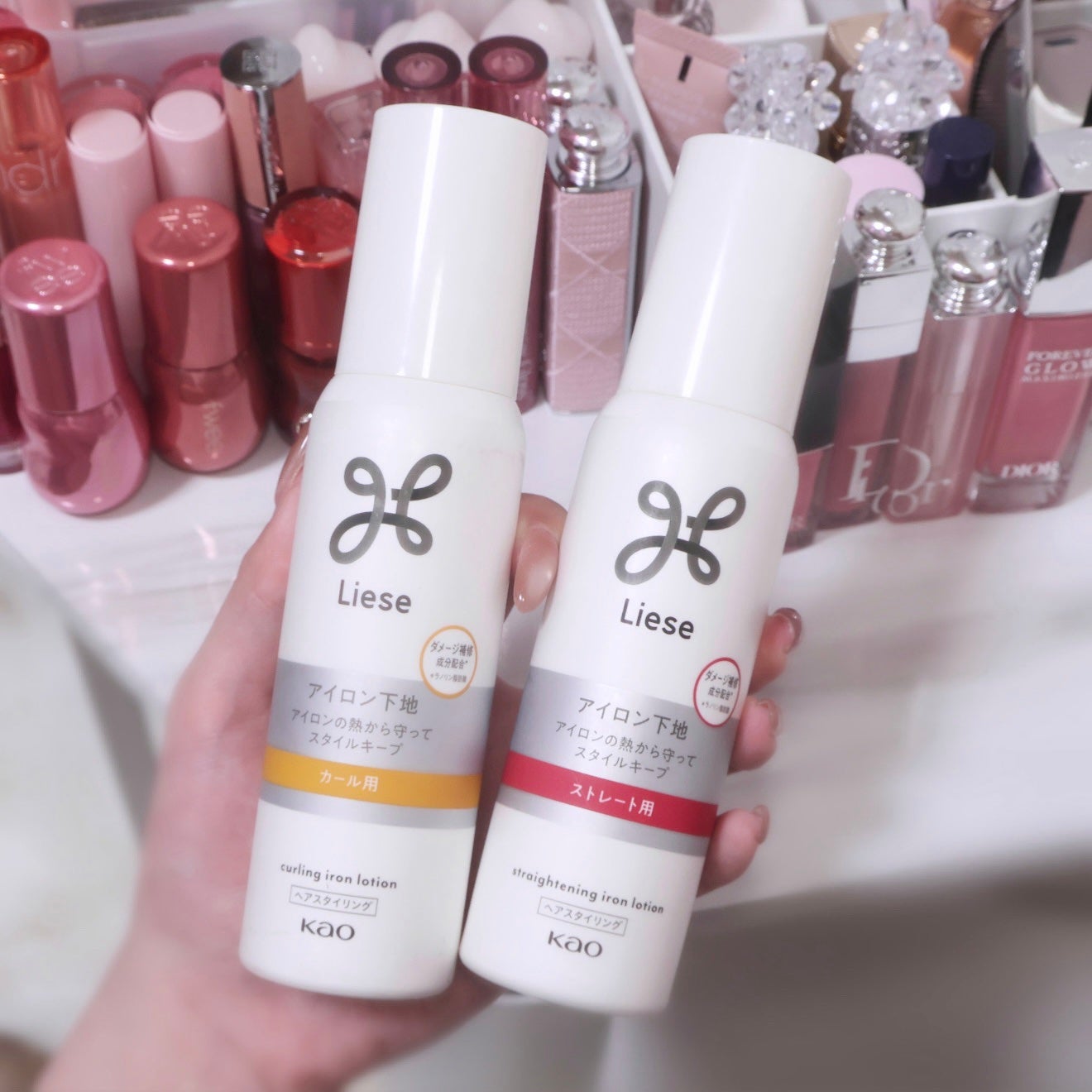 リーゼ アイロン下地 ストレート用/リーゼ/プレスタイリング・寝ぐせ直しを使ったクチコミ(1枚目)