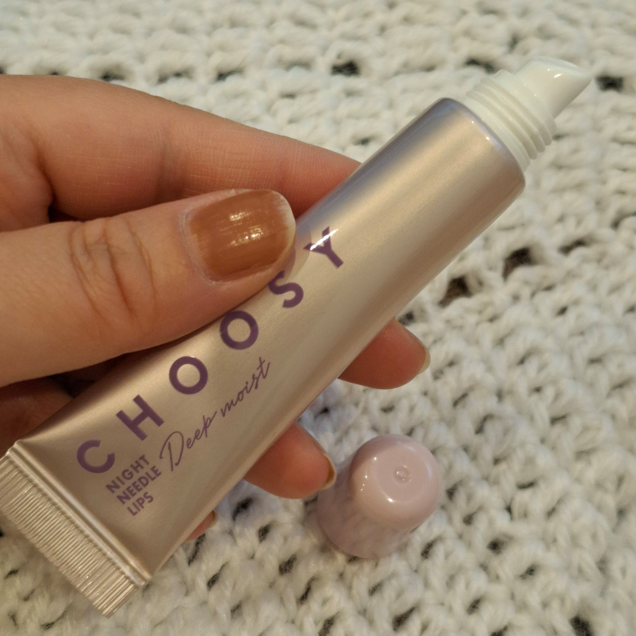 ナイトニードルリップ　ディープモイスト/CHOOSY/リップ美容液を使ったクチコミ（2枚目）