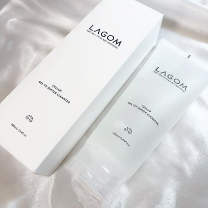 ラゴム ジェルトゥウォーター クレンザー(朝用洗顔)/LAGOM /その他洗顔料を使ったクチコミ(7枚目)