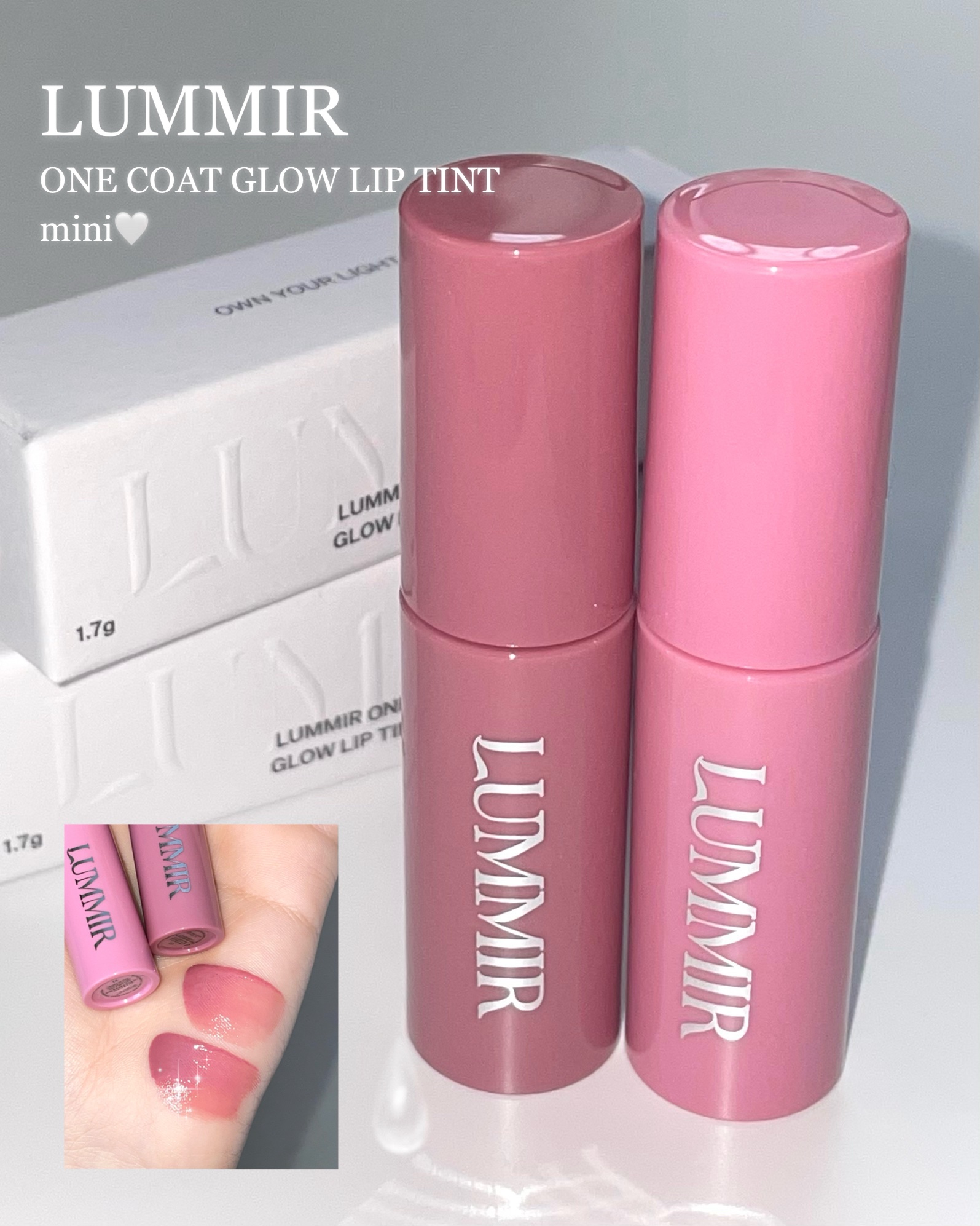 ONE COAT グロウティント/Lummir/リップティントを使ったクチコミ（1枚目）